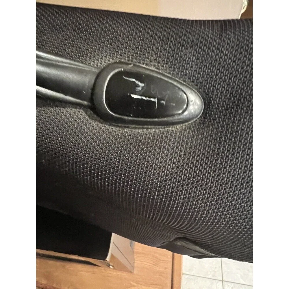 TUMI T3 Messenger Bag Flip Flap Black Briefcase 13in Laptop Computer 6401STE